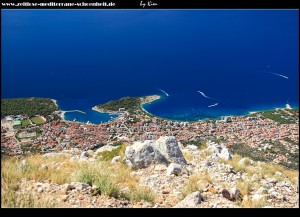 Auf dem Vošac mit sensationellen Ausblicken auf Küste, Gebirge und Inseln
