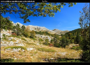 Auf dem Weg zum Vošac