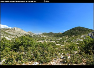 Pferde und die verlassene Ranch Podglogovik