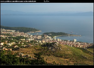 Veliko Brdo - im Restaurant Panorama mit tollem Ausblick