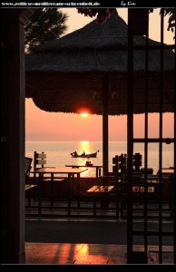 Sonnenuntergang in Podgora