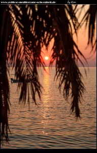 Sonnenuntergang in Podgora