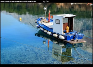 Entlang der Promenade Richtung Baška Voda im März 2015