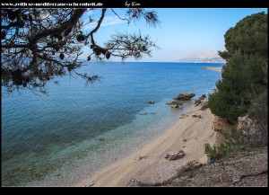 Spaziergang entlang der Promenade von Baška Voda bis Promajna