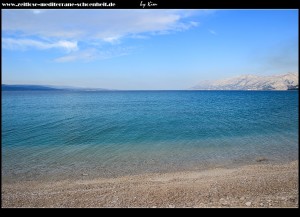 Spaziergang entlang der Promenade von Baška Voda bis Promajna